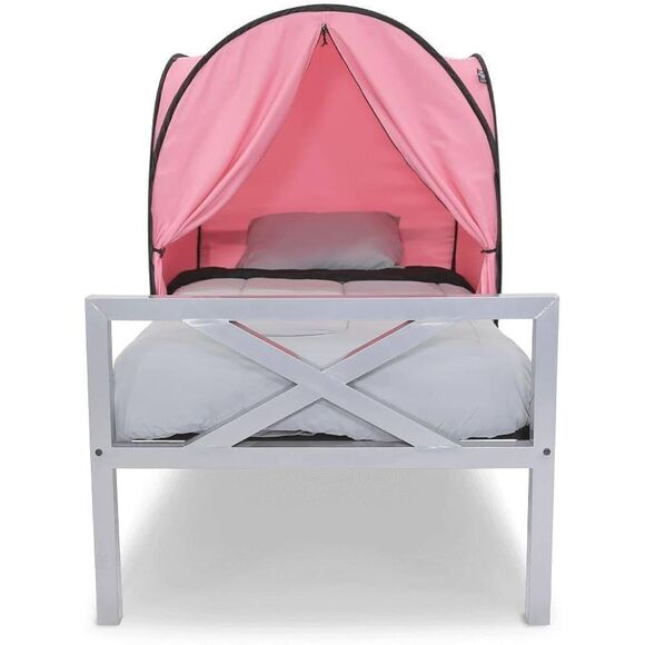 Privacy Pop Bed Tent Mini Bed Canopy Tents Portable Dream Tent for Kids and Adul - Picture 1 of 5